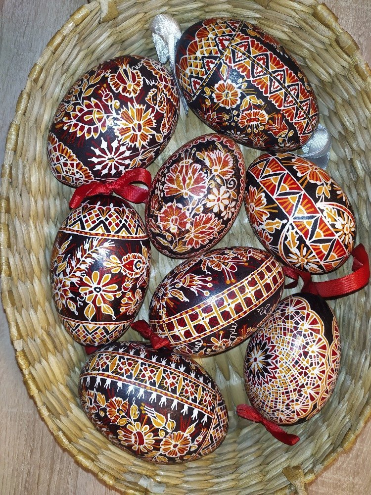 Tvoříme v muzeu / Kraslice zdobené voskovanou batikou