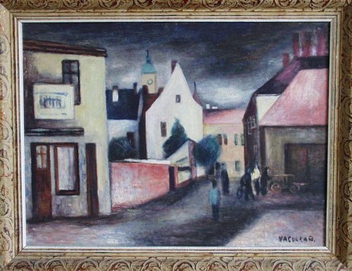 Vladislav Vaculka, Uherské Hradiště, 1941, olej