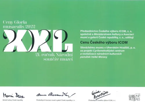 Cena Českého výboru ICOM za rok 2022
